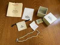 Vivienne Westwood Mini Bas Relief Pearl Choker