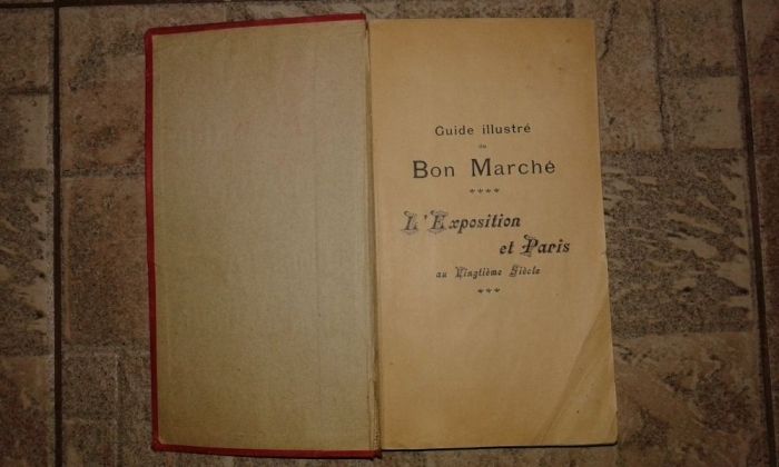 Наръчнк/пътеводител на изложението в Париж 1900 година