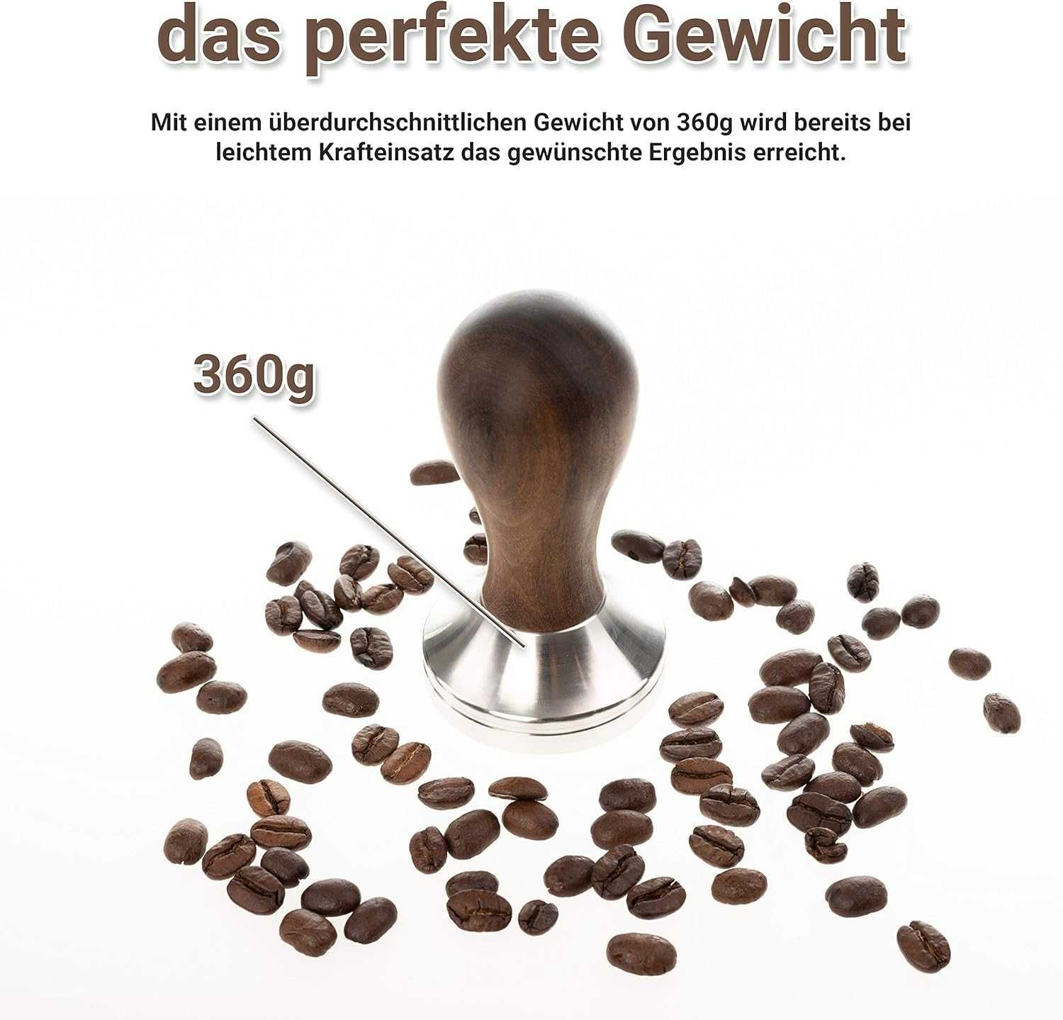 Тампер за кафемашина NOUTEN Premium Espresso Tamper 58 mm
