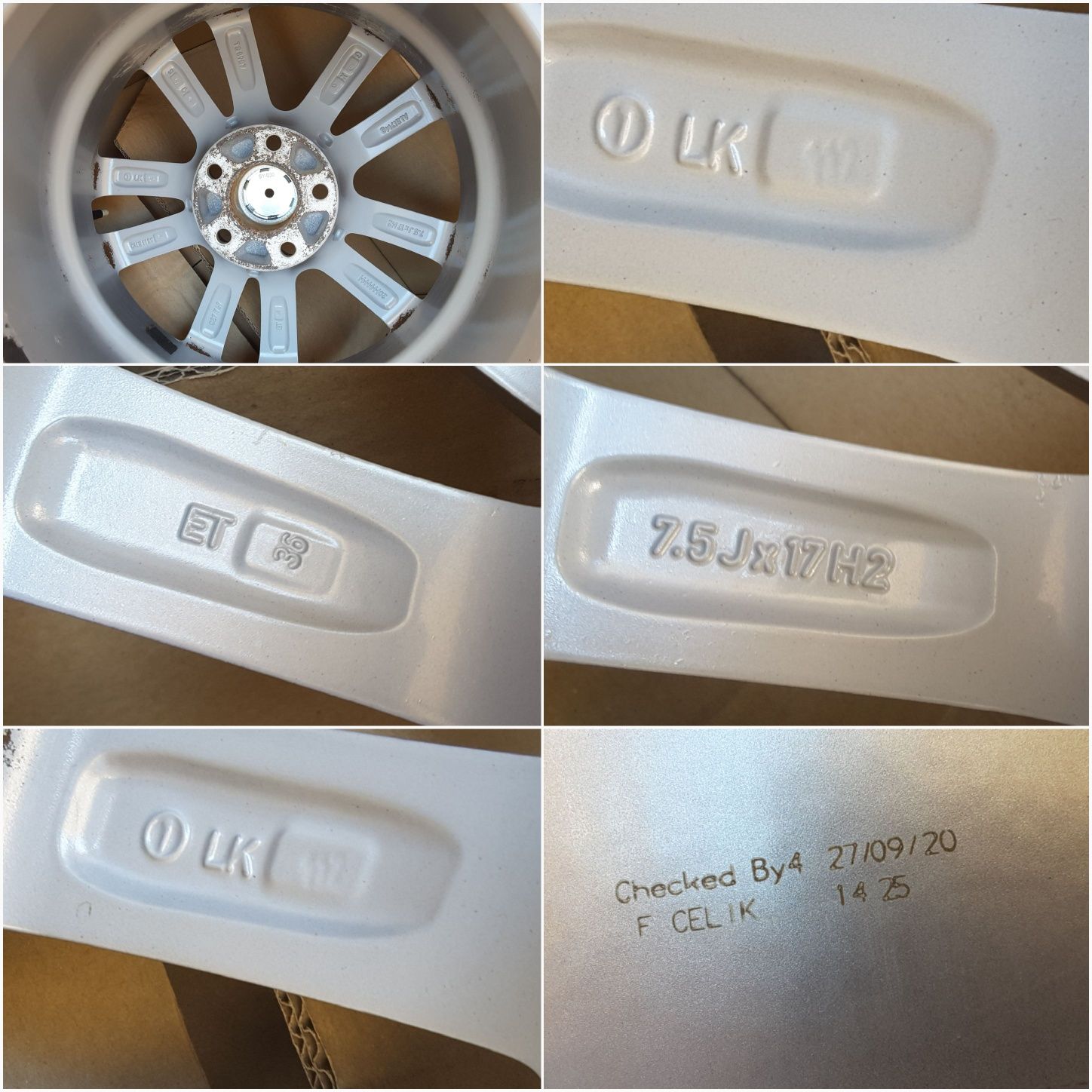 jante aliaj 17; 5x112; Mercedes C, E class w204, w205, w213, CLS,GLC