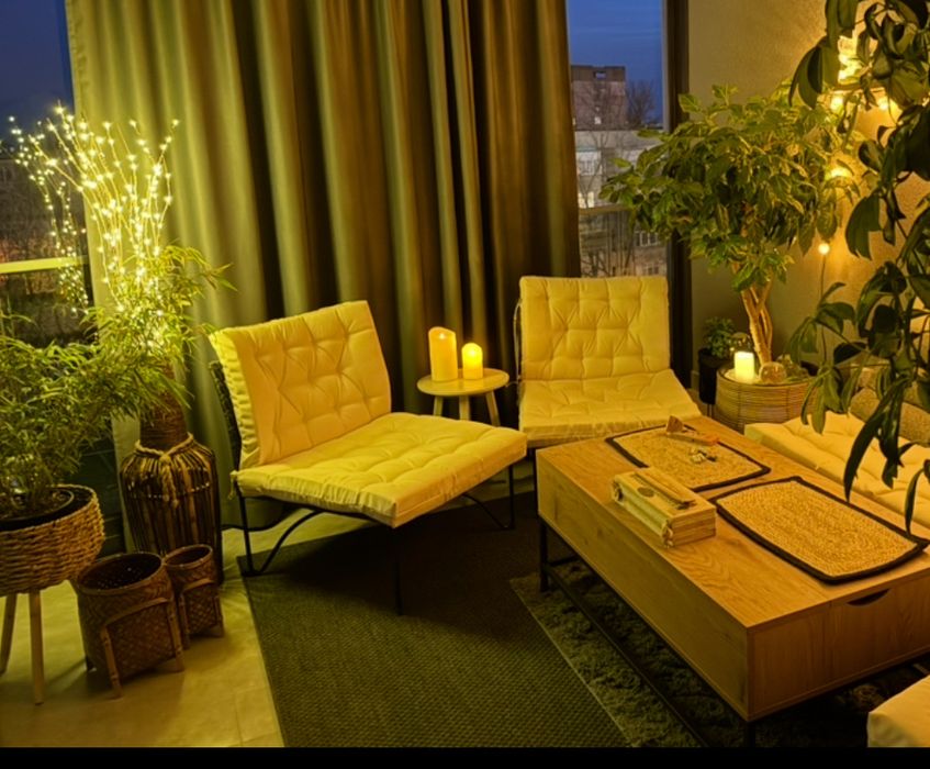 Masa cafea rabatabila furnir