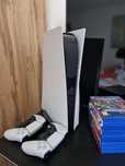 Consola Playstation 5 Disk Edition 2 manete 9 Jocuri