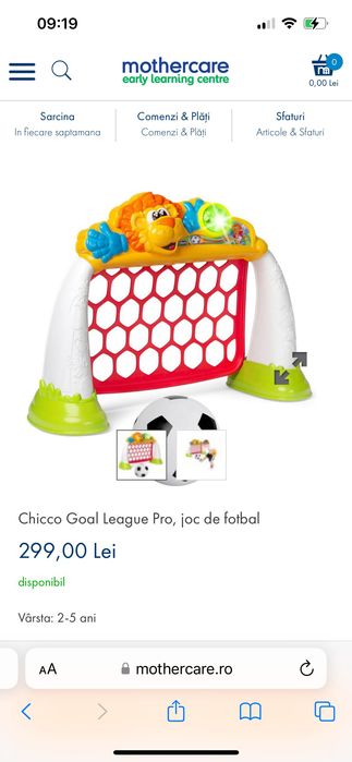 Poarta fotbal Chicco