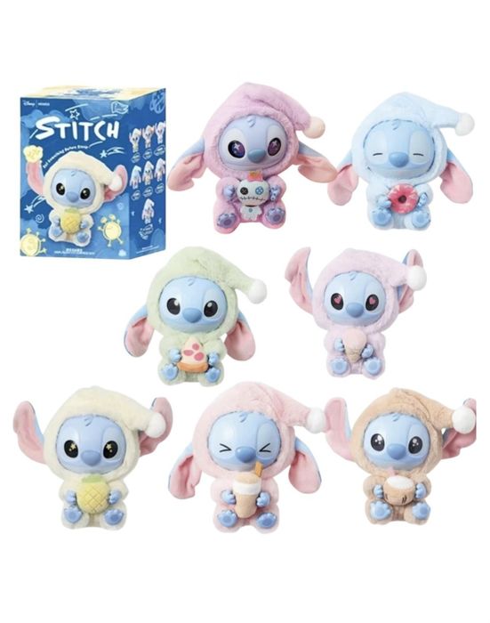 Jucarie Plus Stitch Stil Labubu – Figurine Mystery Box, Disney