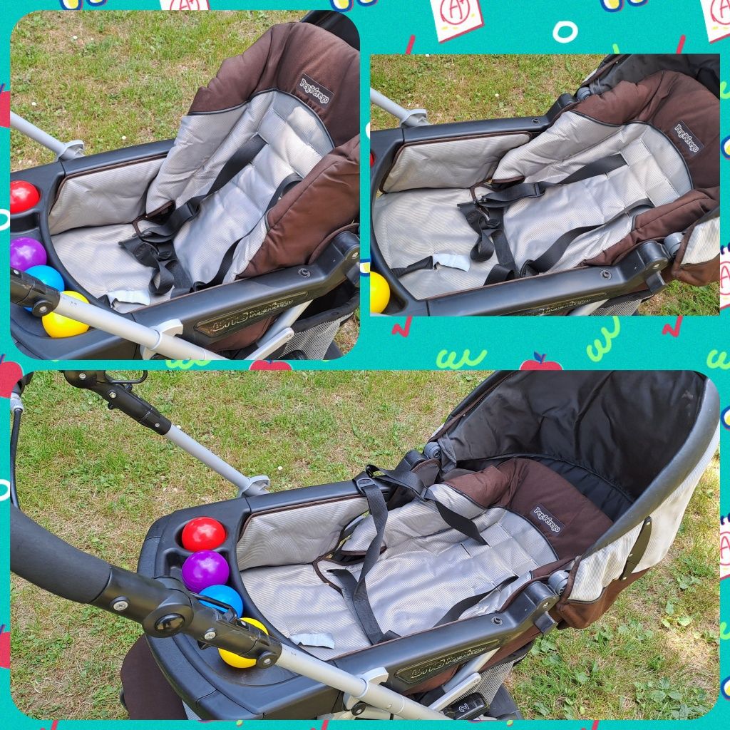 Peg Perego Uno всесезонна бебешка количка, столче за кола Maxi Cosi +