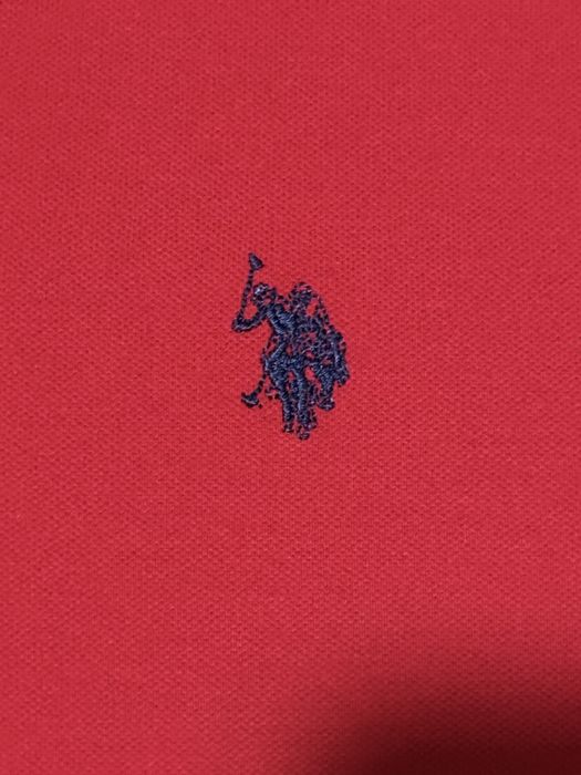 Мъжка тениска с яка U.S. Polo Assn.