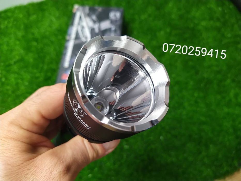 SET Lanterna Vanatoare TG 30W led Laser cu 3 filtre color, 1000 METRI