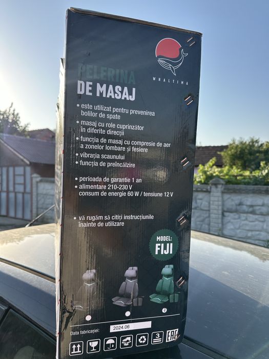 Pelerină de masaj Whaltima FIJI – Nouă, cutie sigilată