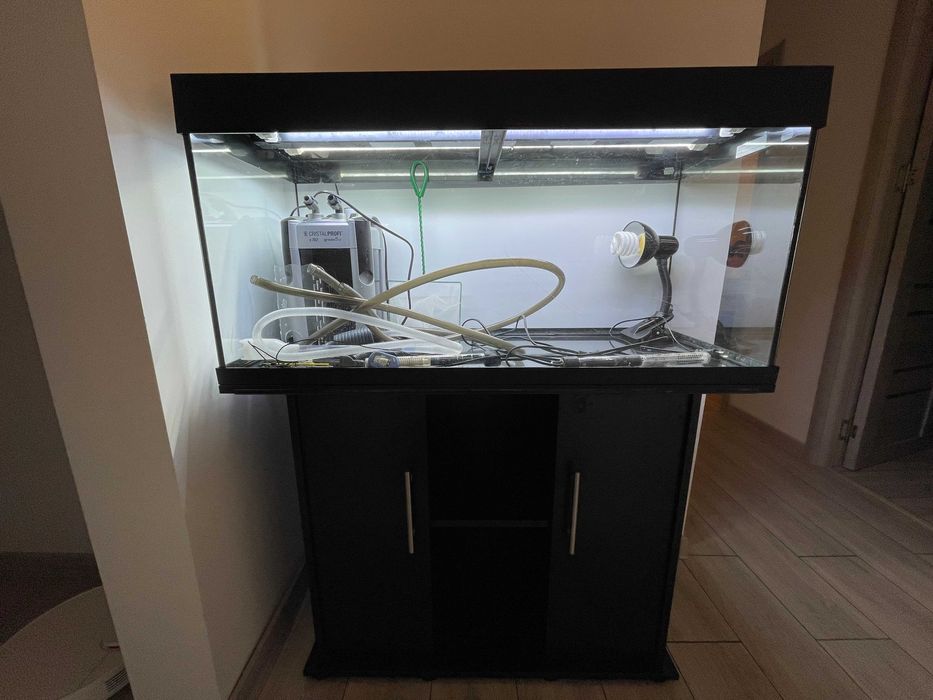 Vand acvariu Juwel Rio 180, Negru cu toate accesoriile necesare