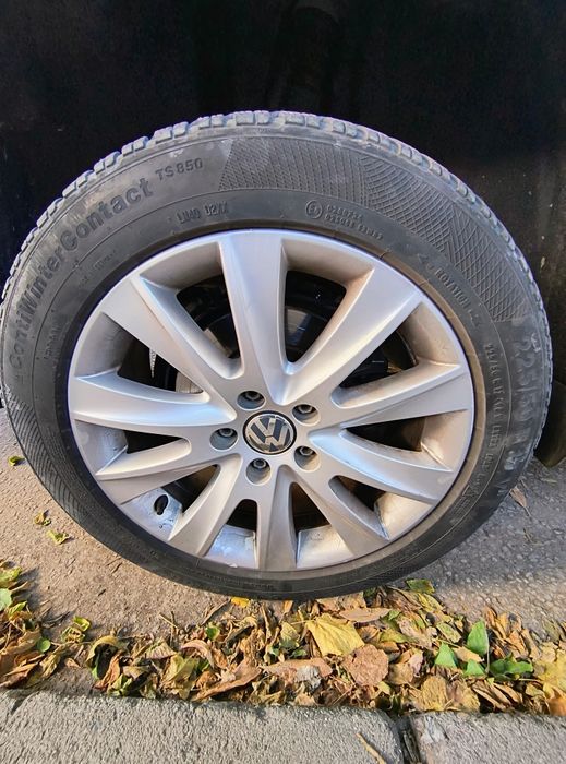 Оригинални алуминиеви джанти 17" Vw Tiguan 5N