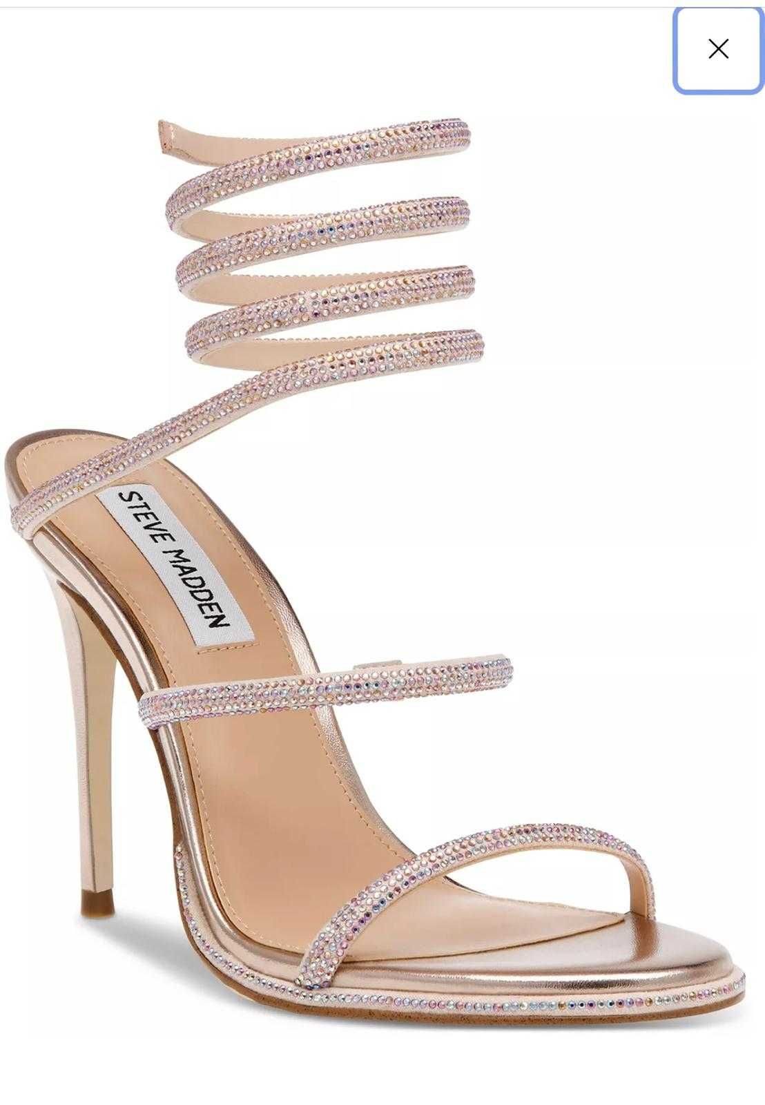 Sandale cu toc/stiletto de dama - NOU! - Steve Madden Exotica