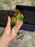 Swarovski lovebirds