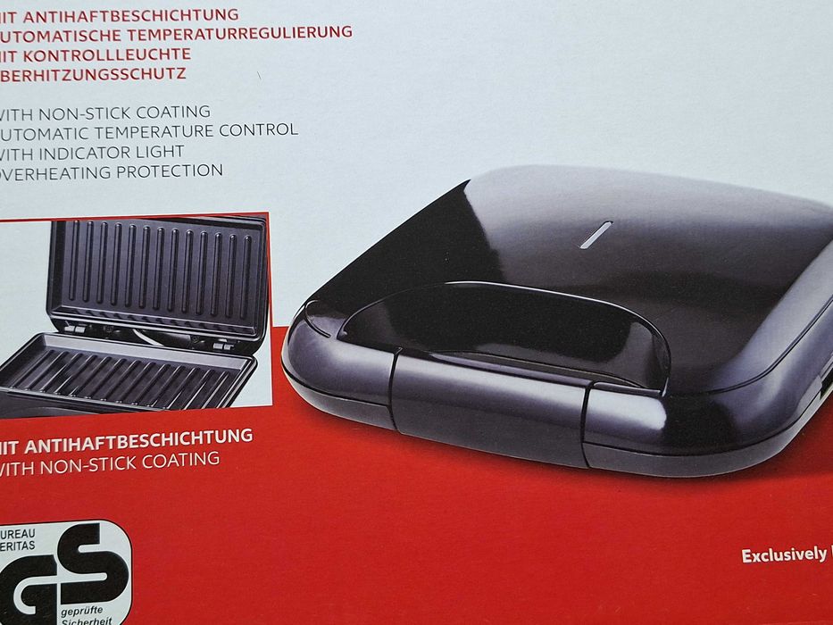 Grill / Gratar electric, strat antiaderent, 750W