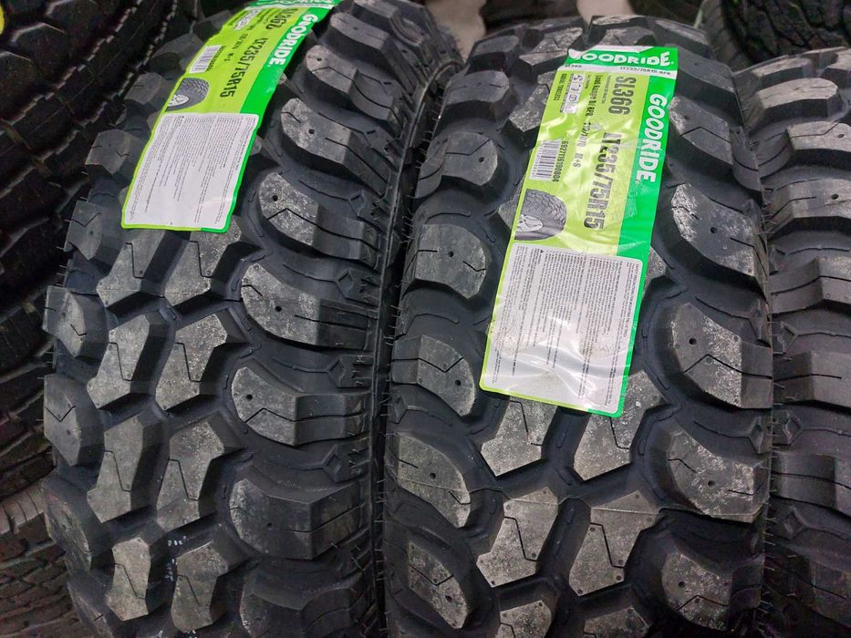 4бр.НОВИ гуми за кал GOODRIDE 235/75/15 110Q DOT 0922