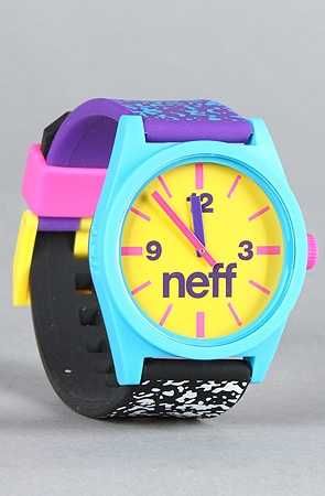 Супер свеж многоцветен часовник Neff Daily Watch