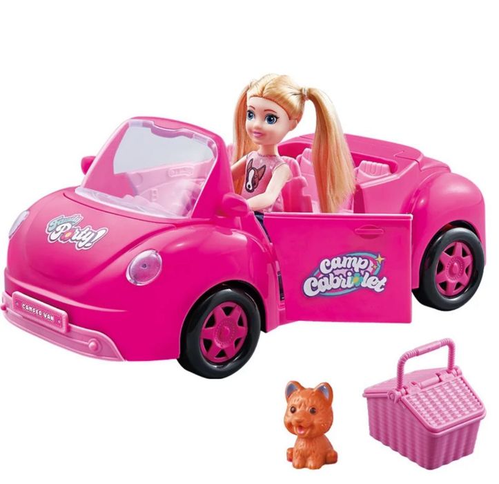 Кукла в машине игрушка