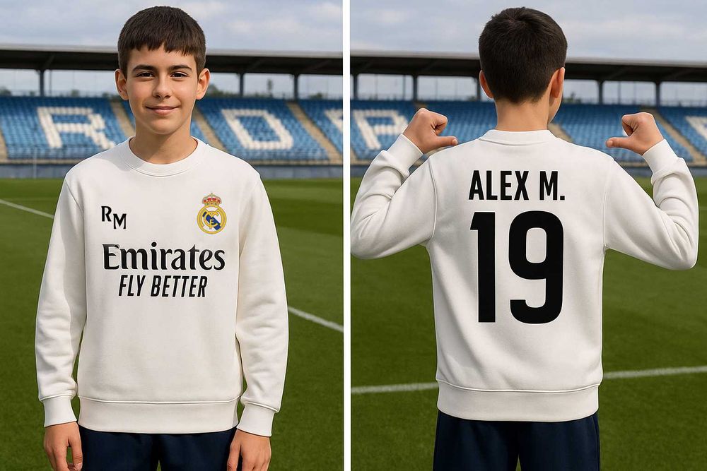 Спортни блузи REAL MADRID / РЕАЛ МАДРИД! Или на ОТБОР по ТВОЙ избор!