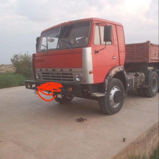 КамАЗ тягач сотилади 1991йил прицеп хам 1991 йил