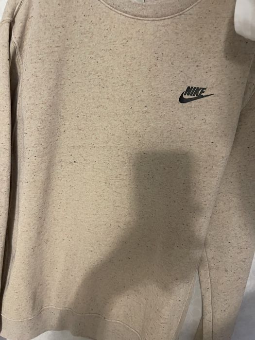 Nike recycled, найк бежава блуза