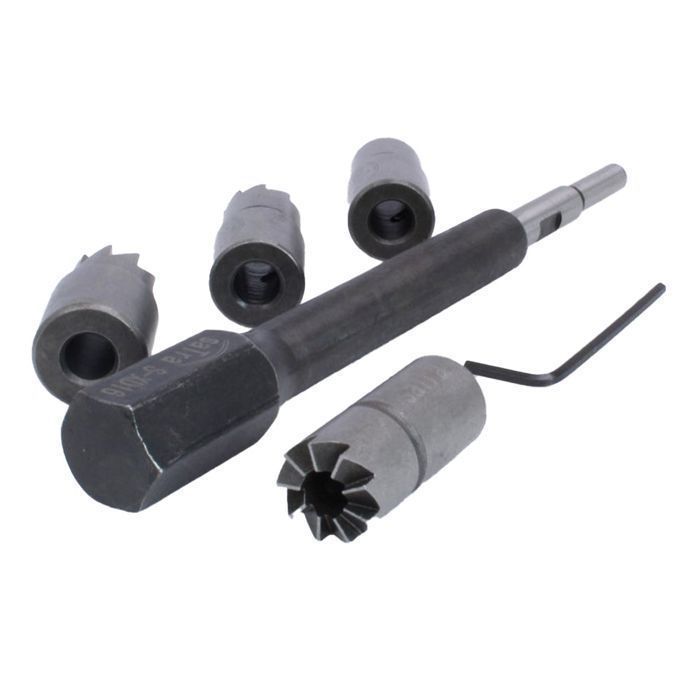 Trusa freze pentru curatat, rectificat scaun locas injectoare 15-19mm