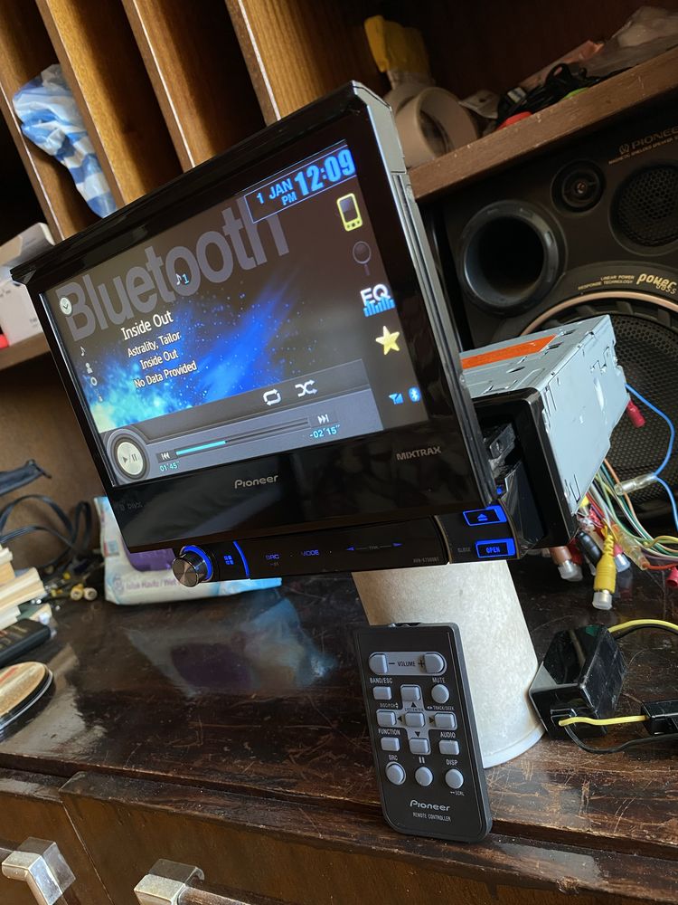 Pioneer AVH-X7500BT - ВИСОК КЛАС - DVD USB Bluetooth cd плеър сд радио