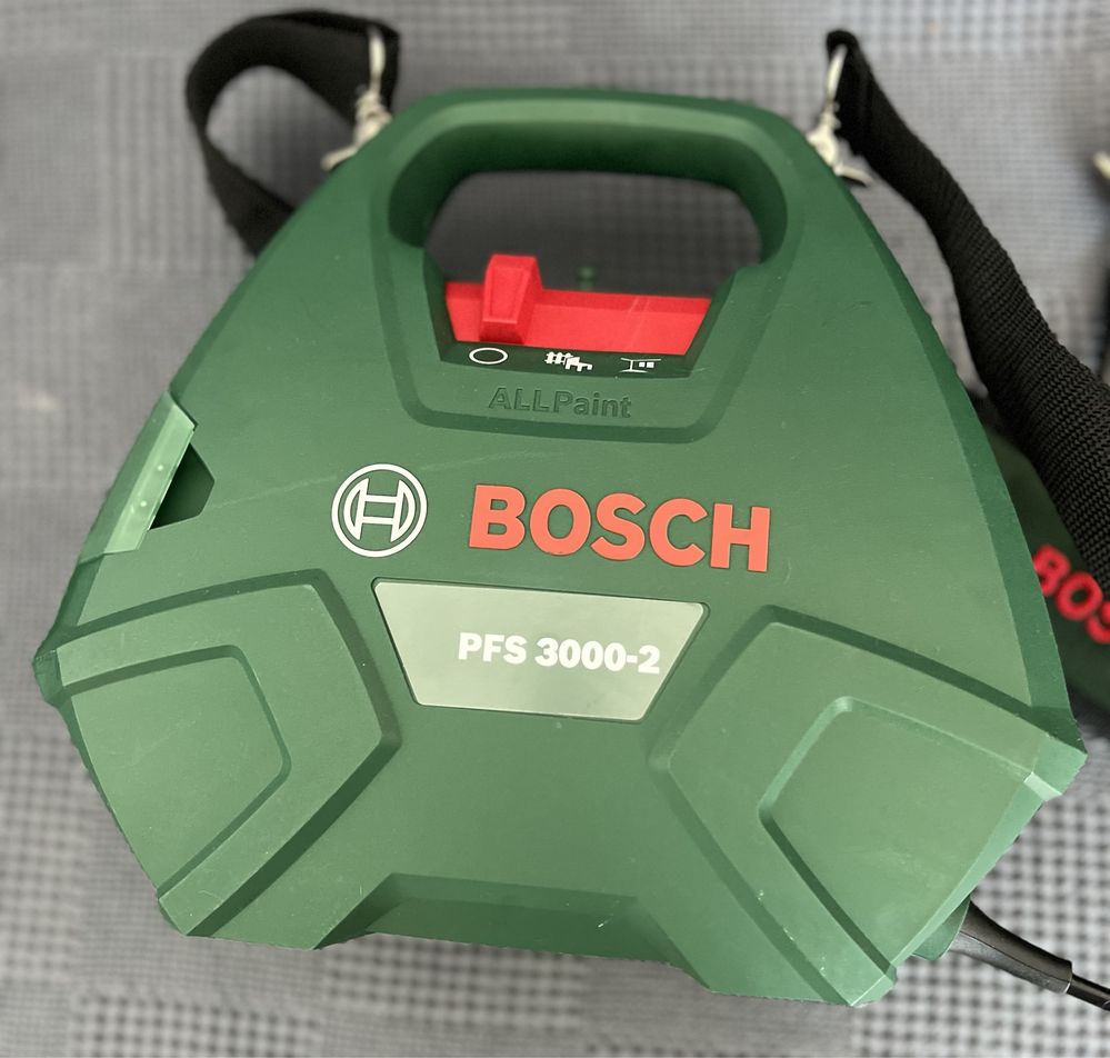 Pistol de vopsit Bosch PFS 3000-2, 650 W, 1000 ml, 300ml/min