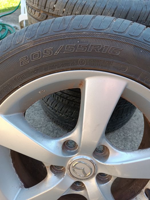 Jante+cauciucuri Mazda 3 M+S