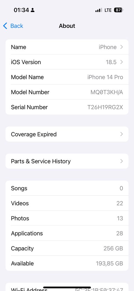iPhone 14 pro black