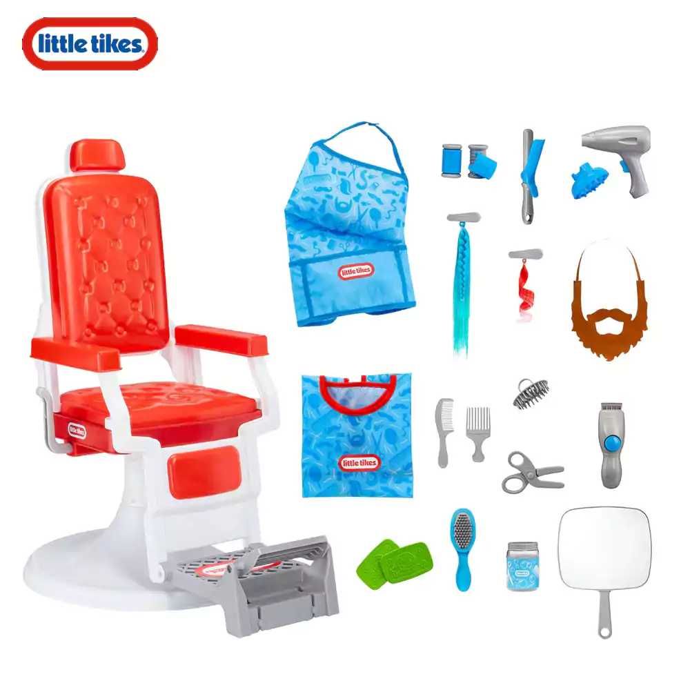 Детски комплект Фризьорски салон Little Tikes, със столче, Барбер