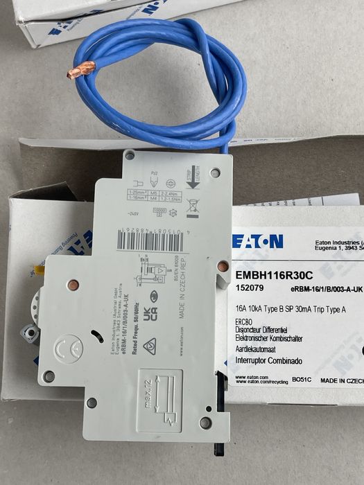 Siguranta electrica diferentiala Rcbo B32 si B16