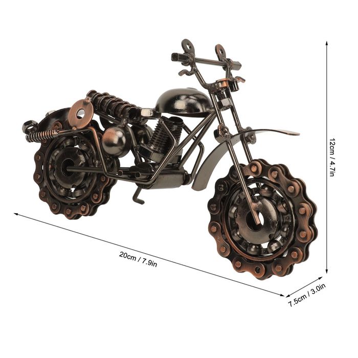 мотор декоративен с  атрактивен дизайн от метални части