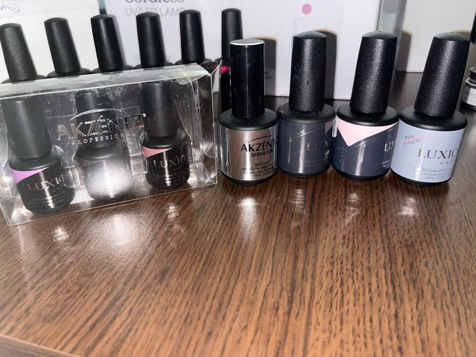 Luxio гел лак - различни видове