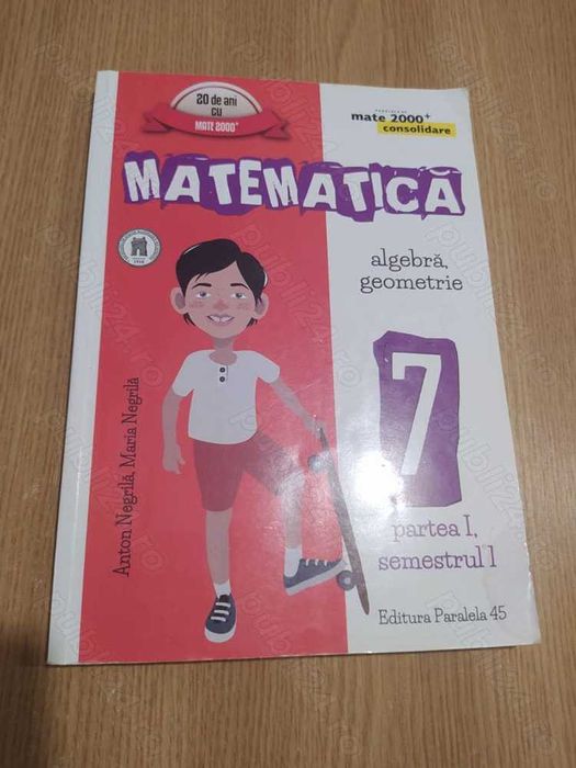 Set manuale matematică