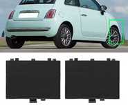 Отвори в предния подкалник за Fiat 500 Фиат капачета дупки