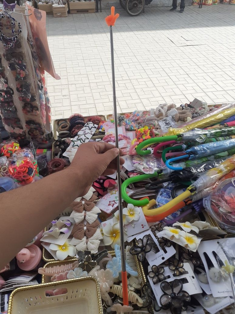 Ukaska, pikme tayoq, qo'l  yangi donaga va ulgirchi savd