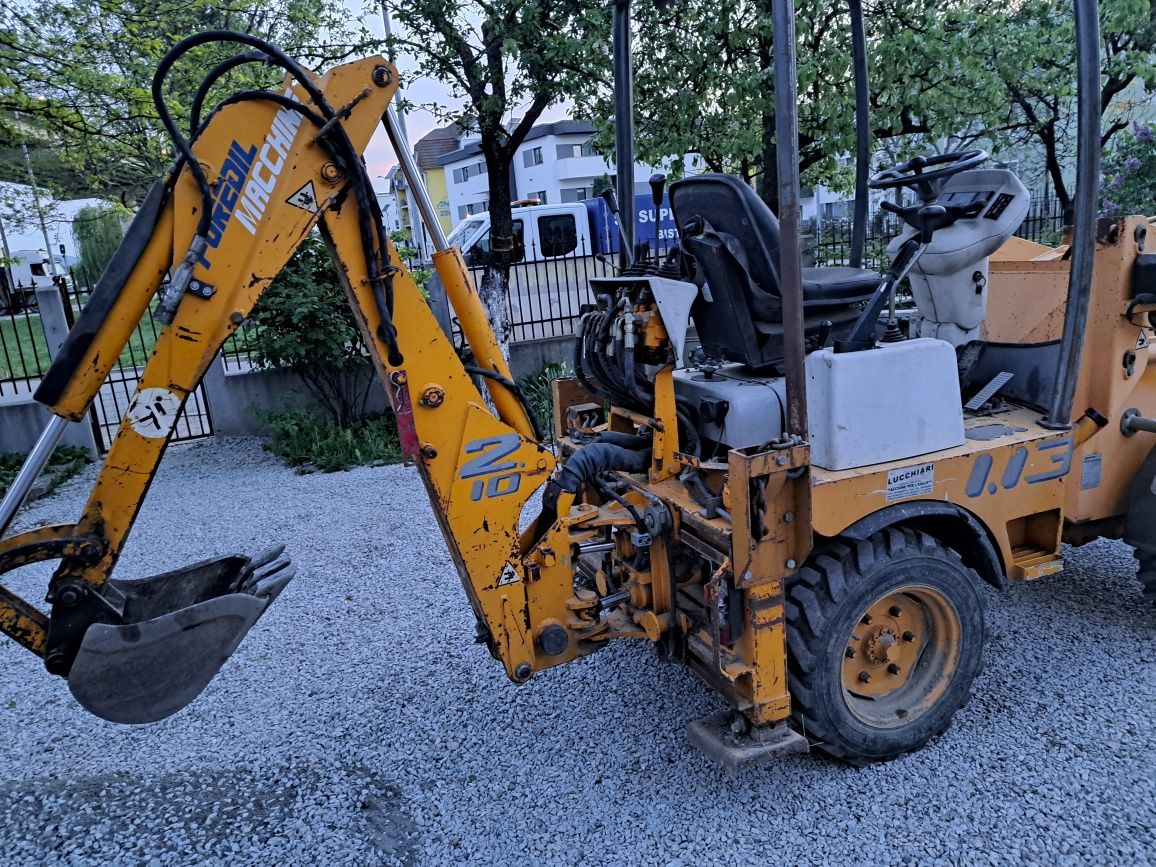 Vând/Schimb mini Buldoexcavator