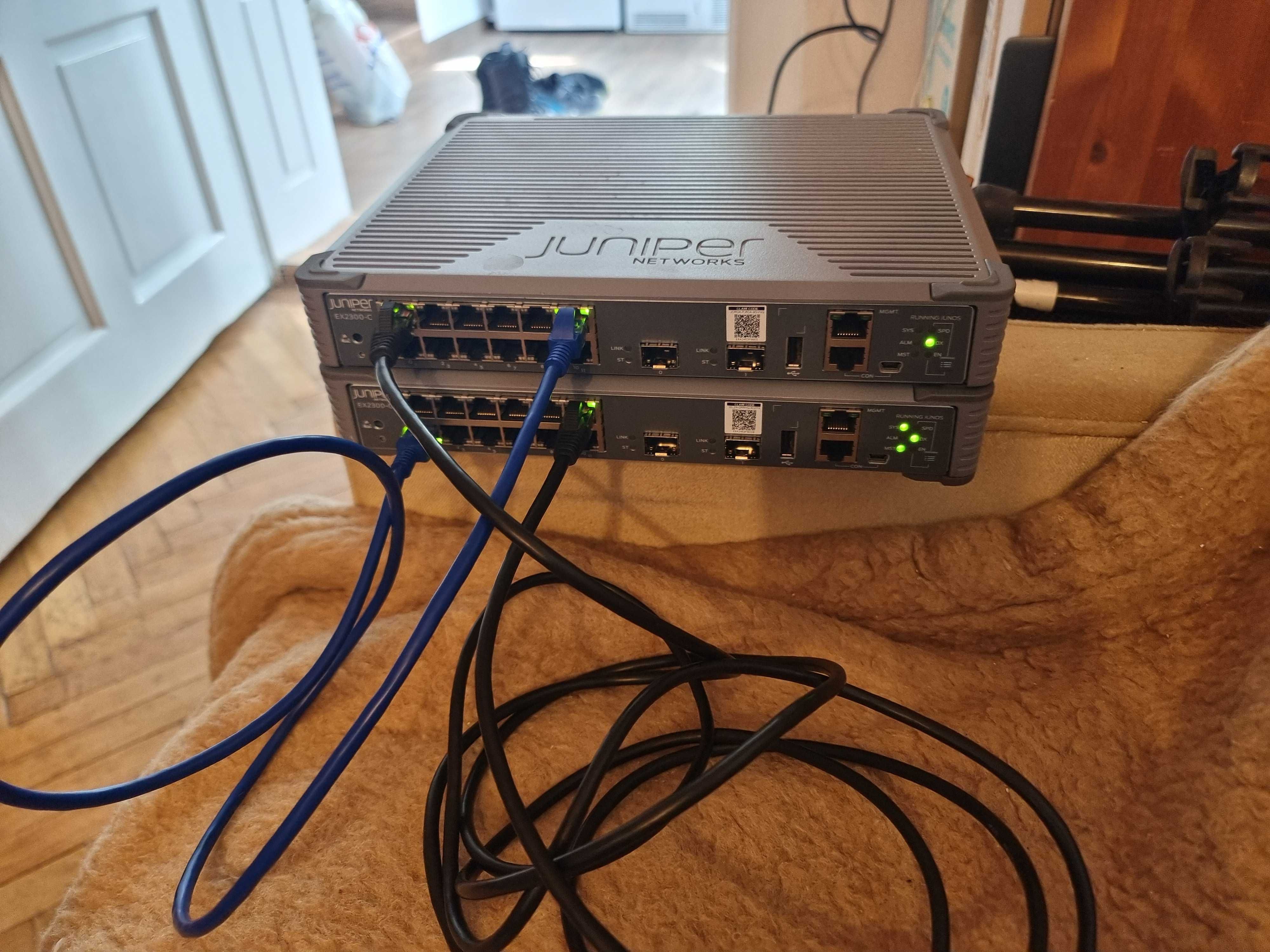 2 switch juniper ex3200-c