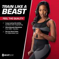 Въже за скачане Beast Gear,Steel Speed Fitness,Скоростно въже