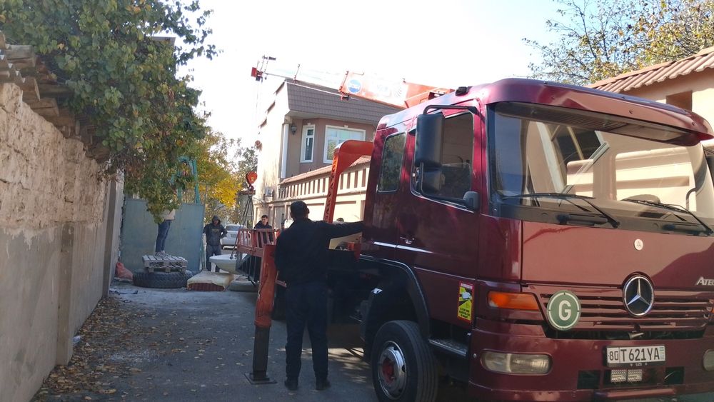 Manipulyator xizmati, Услуга Кран Манипулятор 4-Тонна стрела-13 и 24/7