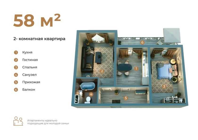 ПРОДАЮТСЯ КВАРТИРЫ в новостройке, ориентир High Town Mall