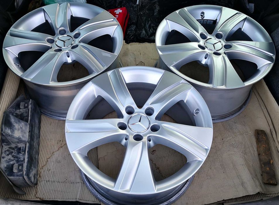 Четири броя оригинални джанти Mercedes 17” 5х112