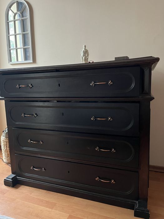 Ретро скрин в цввт орех