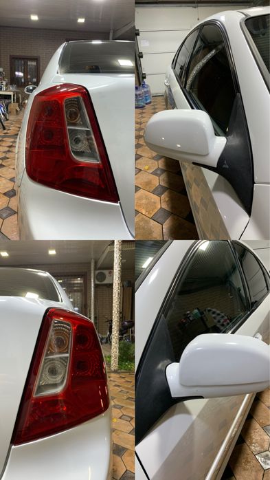 Заводские фары и зеркала  ласетти