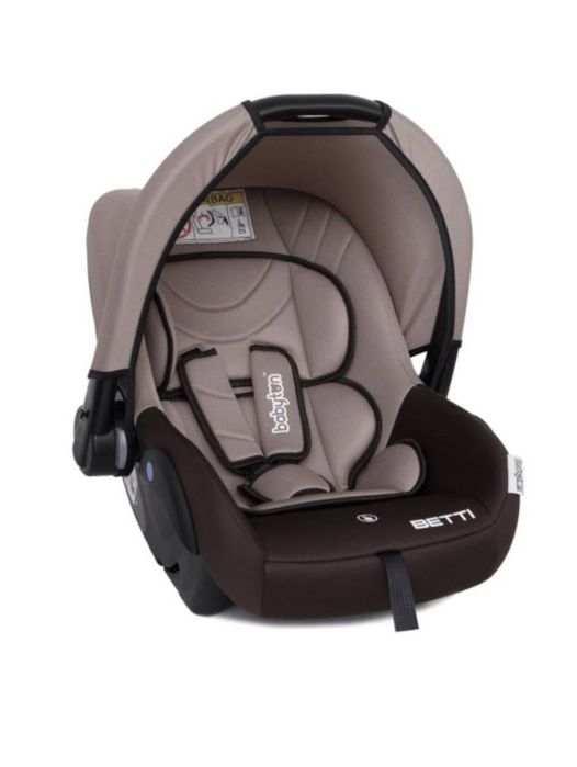 Автокресло, люлька Babyton Betti 0+ (до 13 кг) бежевый