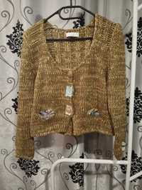 Elisa Cavaletti Club Italy vintage cardigan pulover tricotat lână