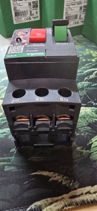 Моторни термично-токови защити GV2ME