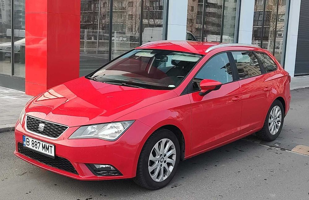 Seat Leon 2015 / 1.6 TDi 105 Cp CLH / 185,000 Km