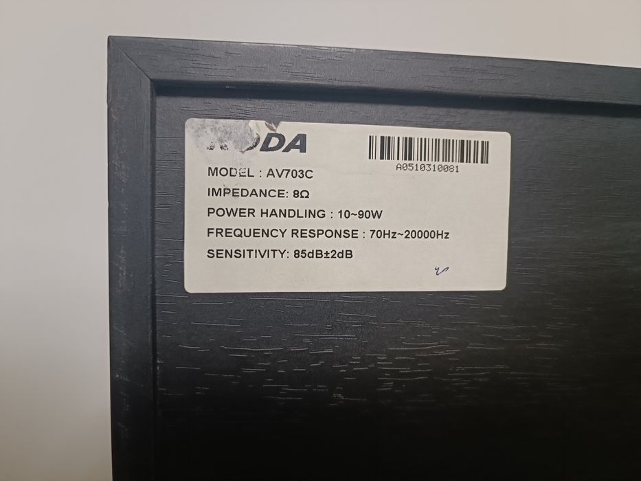 Set boxe Koda AV703 - centru + surround