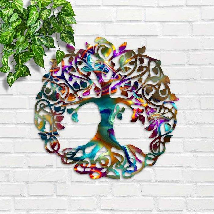 Decor metalic de perete “Arborele Vieţii Celtic”