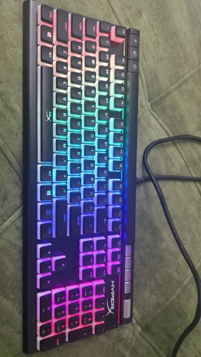 Tastatura Gaming HyperX Alloy 2 Elite RGB, switch HyperX Red
